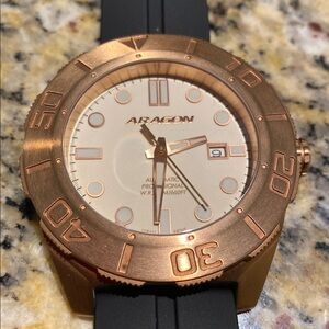 Aragon Hercules Marine Bronze Automatic Dive Watch, Model A196?NEVER WORN!